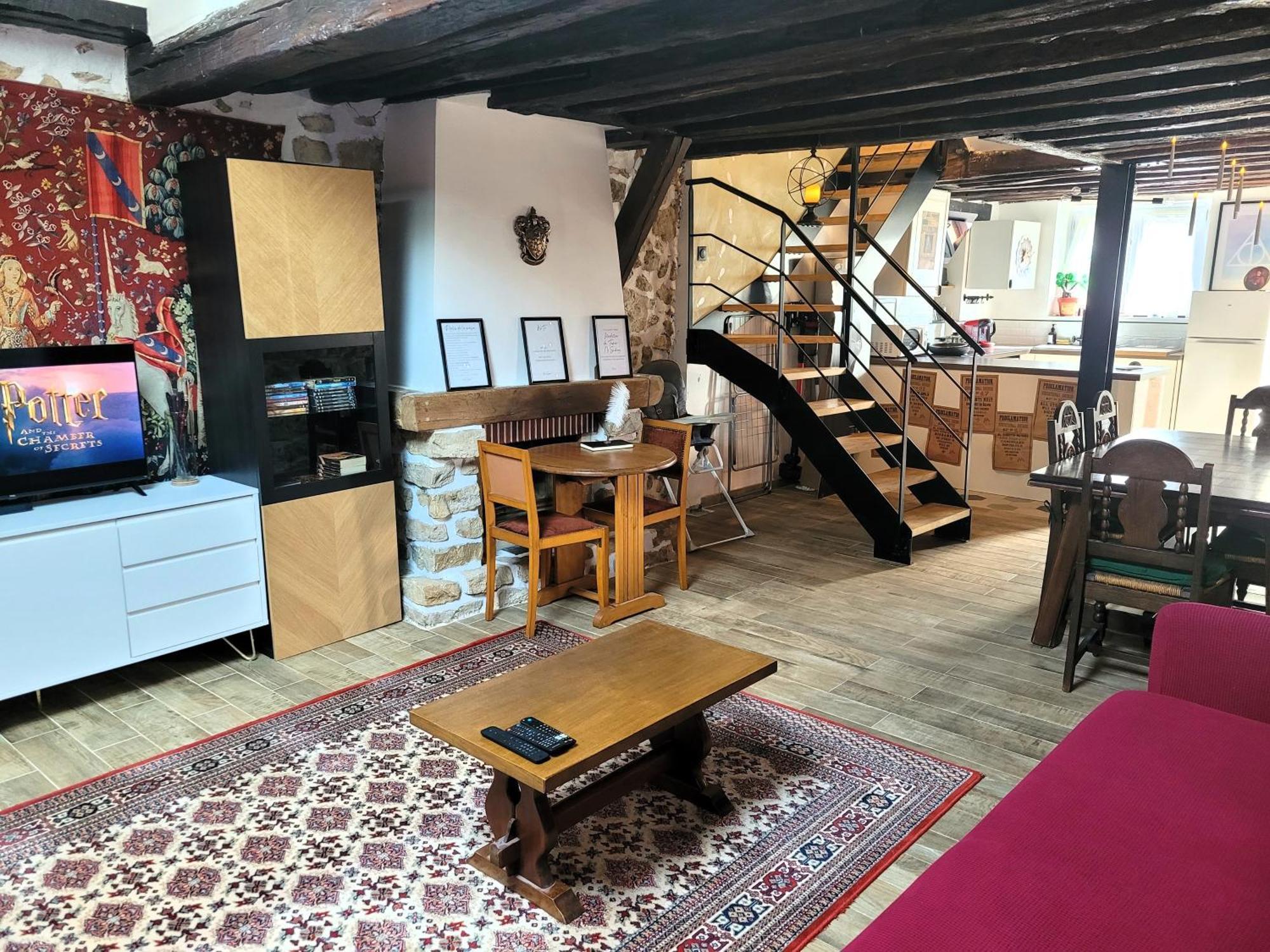Ferienhaus La Demeure Des Maraudeurs -10min Disney-jardin & Bbq Villiers-sur-Morin