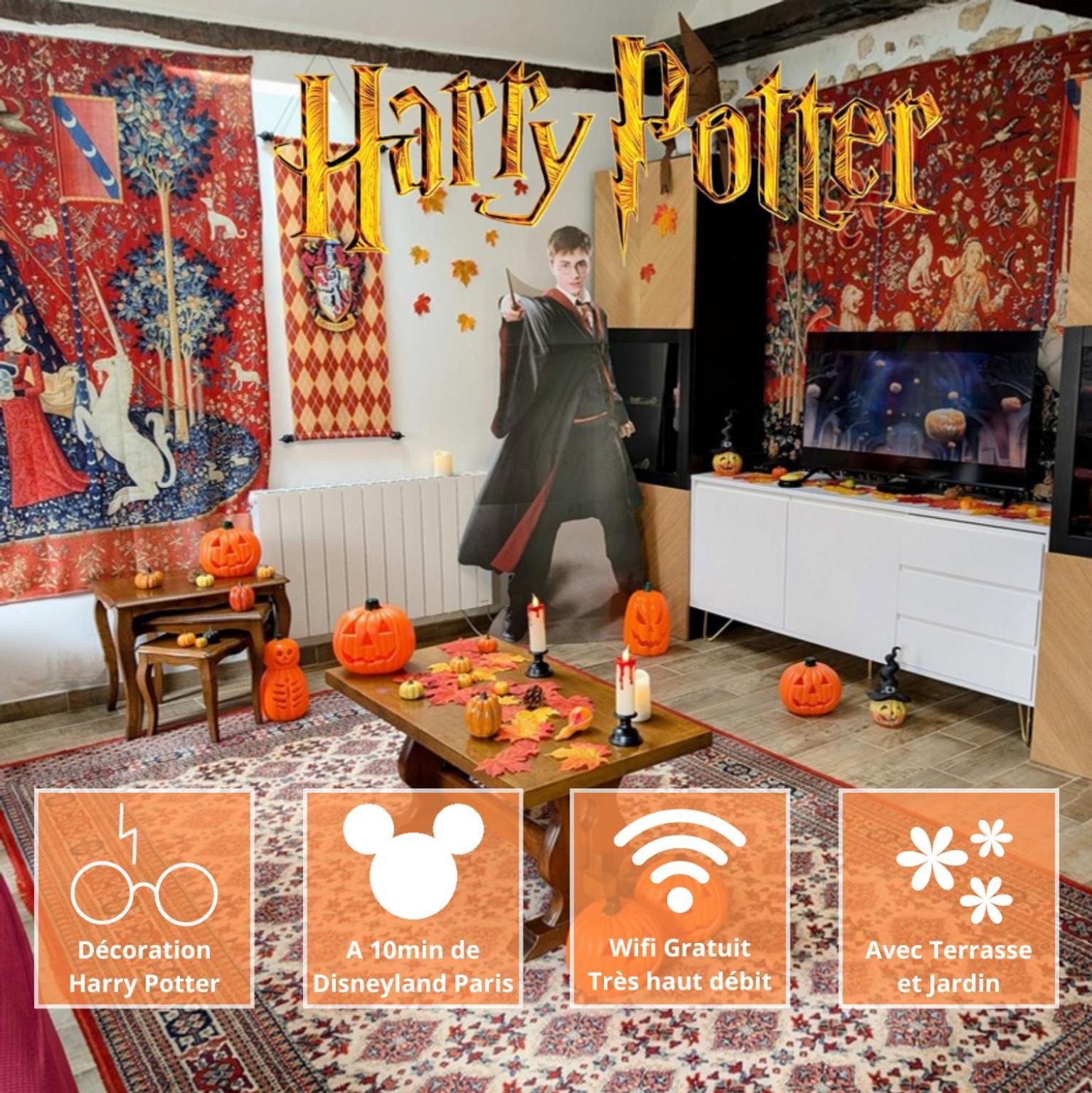 La Demeure Des Maraudeurs -10min Disney-jardin & Bbq Villiers-sur-Morin