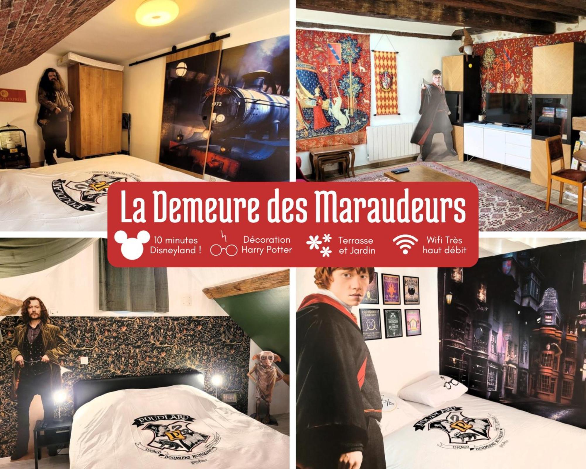 La Demeure Des Maraudeurs -10min Disney-jardin & Bbq * Villiers-sur-Morin